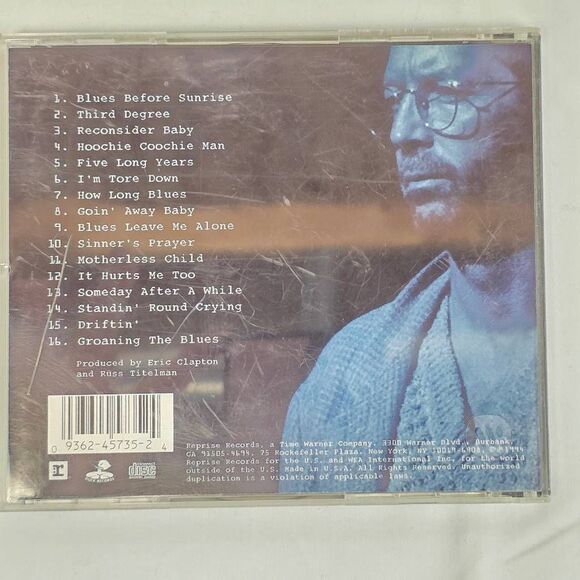 Eric Clapton From The Cradle Blues CD - Picture 3 of 3